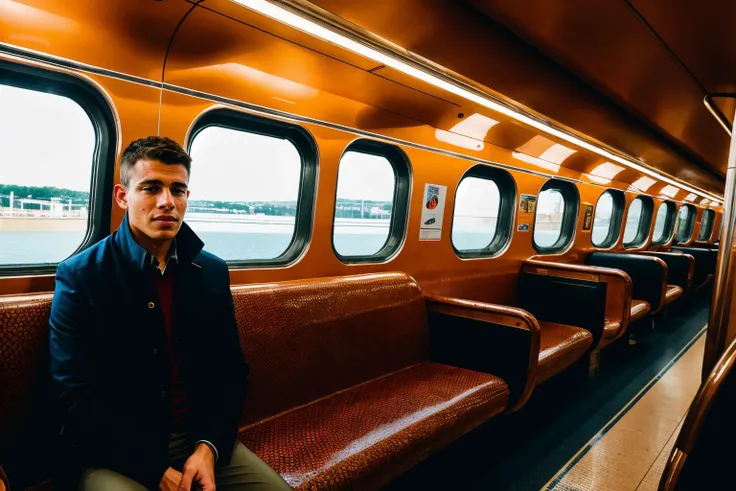 (masterpiece, best quality, high resolution:1.2),
HDR, shot on Canon 5D Mark II, depth of field, intricate details,
a young man on a subway train, train interior <lora:ZH_ShotByElsaBleda_v1:0.8>, zh_shot_by_elsa_bleda, realistic, scenery, dark