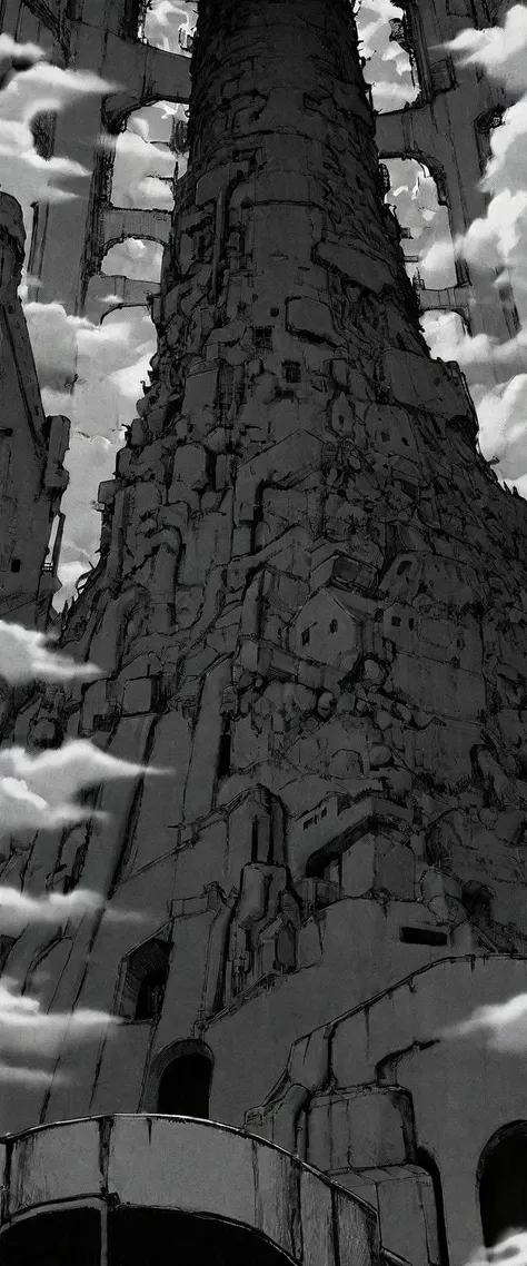 TNstyle, manga, monochrome, (megastructure), from below, concrete walls, pipes, frames, cables, deep, chaotic, dome, giant room, huge, heavy equipment, deep, fog, giant room, weird, colossal structure, labyrinthine dungeon, deep darkness, shadows, mecha, bulldozer, (doll:1.1), Toa Heavy Industries, thousands of years later, melancholy atmosphere, dreamlike,
Depth of Field, sharp focus, Depth and Perspective, bokeh, film grain, taken by Cindy Sherman,
beautiful, aesthetic, extremely detailed, beautiful color, amazing quality, best quality, high quality, masterpiece, <lora:Tsutomu_Nihei_OaN_Style:1>,