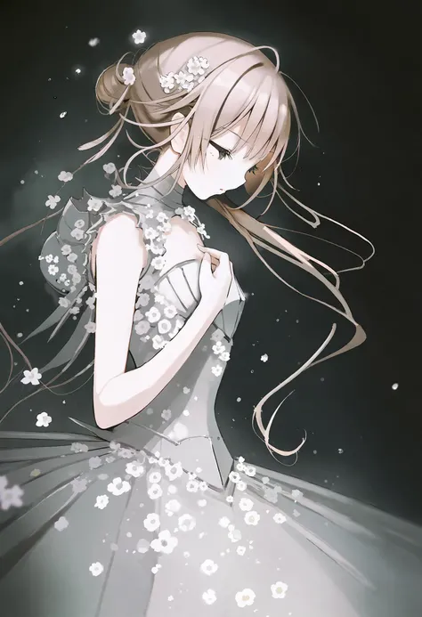 [by nocopyrightgirl:by Tsutomu Nihei:0.7],
1girl, cute, 
beautiful, aesthetic, detailed, beautiful color, 
amazing quality, best quality, high quality, masterpiece, TNstyle, <lora:Tsutomu_Nihei_OaN_Style:1.0>,