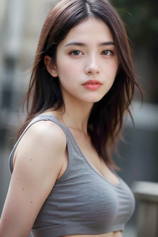 dressed, (photo realistic:1.4), (hyper realistic:1.4), (realistic:1.3),
(smoother lighting:1.05), (increase cinematic lighting quality:0.9), 32K,
1girl,20yo girl, realistic lighting, backlighting, light on face, ray trace, (brightening light:1.2), (Increase quality:1.4),
(best quality real texture skin:1.4), finely detailed eyes, finely detailed face, finely quality eyes,
(tired and sleepy and satisfied:0.0), face closeup, t-shirts,
(Increase body line mood:1.1), (Increase skin texture beauty:1.1)
<lora:cutieMixGirl_V1:0.6>