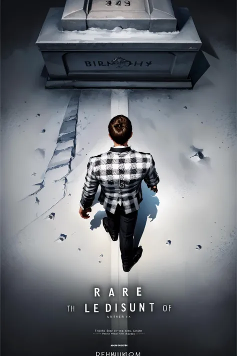 (masterpiece, best quality:1.2), akiraposter, from above, from behind, solo, male focus, 1boy, benny, walking, checkered clothes, grave, tombstone <lora:benny-fnv-richy-v1:1> <lora:concept_akiraposter-11:1>