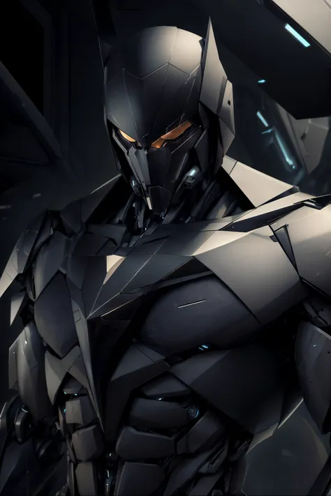 <lora:add_detail:0.4> <lora:GoodHands-vanilla:1> <lora:StealthTech:0.8> (masterpiece, best quality, realistic, detailed, crisp:1.2), intricate details, stealthtech, obsidian, (portrait), (muscular battle mech cat)