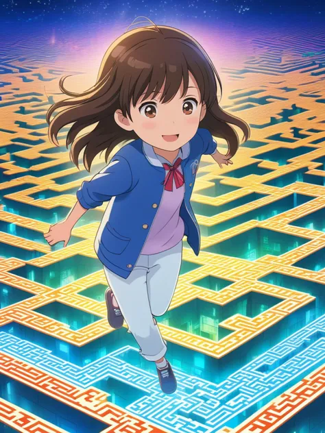1girl , Invisible Maze, anime, best quality, (masterpiece,best quality:1.5)