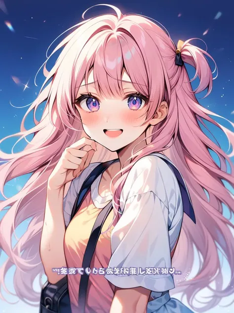 A girl being extremely relieved at school --no watermark, text