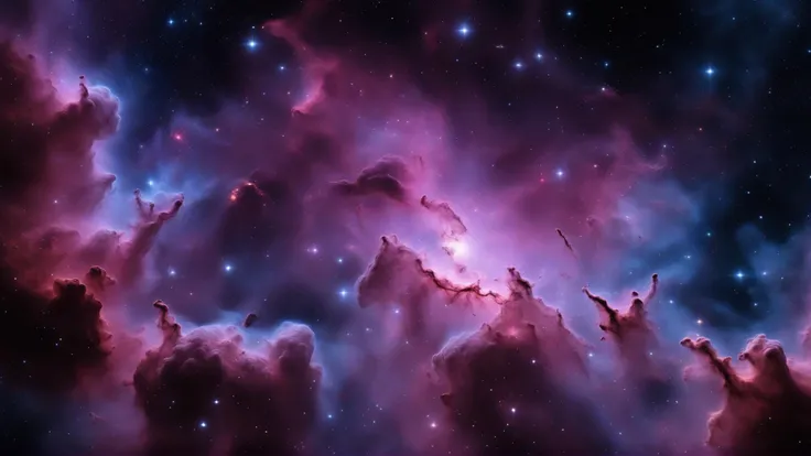 Space-themed realistic,photo,ultra detail,8k,highres,a big nebula,stars, . Cosmic, celestial, stars, galaxies, nebulas, planets, science fiction, highly detailed