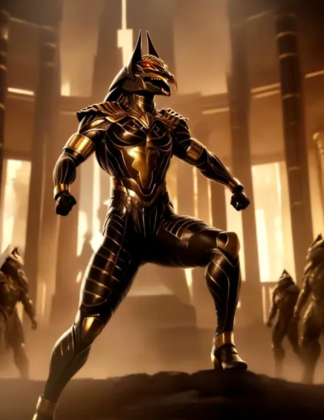 score_9, score_8_up, score_7_up,
<lora:Set_(Gods_of_Egypt)_(SDXL)_(AD):1> Set, Gods of Egypt, muscular, robot, mecha, sleek metal body, glowing red eyes, enhanced body,
8K, In'ei, perfect depth of field, chiaroscuro, volumetric lighting, clear_eyes, crisp details, cinematic lighting, cinematic masterpiece,
dynamic action pose, detailed background, photographic realism, masterclass 8K Uneal 5 CGI render, evil, villain, fight, damaged temple, golden light, perfect proportions, perfect hands,
BREAK zPDXL,