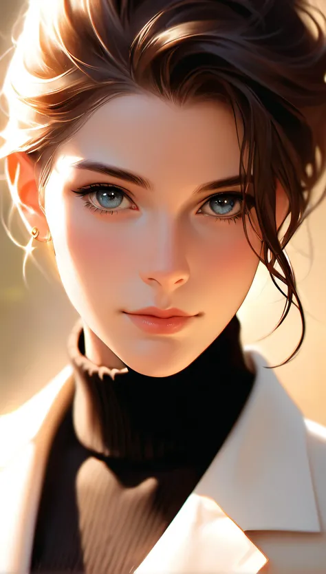 masterpiece, best quality, realistic, realism, analogue photo, score_9, score_8_up, score_8, score_7_up, score_7, score_6_up, score_5_up,
A stunning intricate full color portrait of woman, wearing a black turtleneck, epic character composition, sharp focus, natural lighting, subsurface scattering, f2, 35mm, film grain