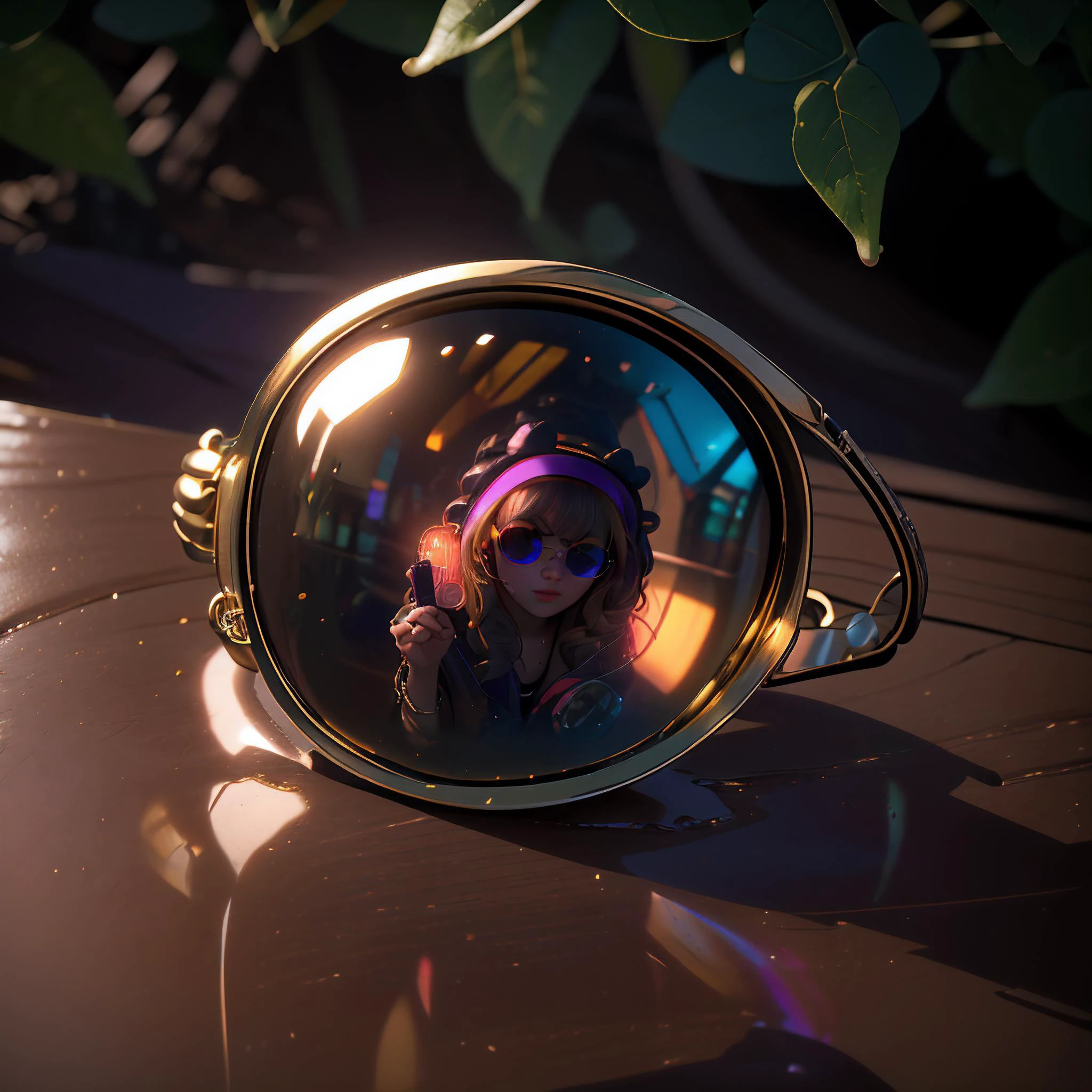 3d fluffy neonpunk style cinematic photo maximum fidelity, best perspective, (miniature shrunken full-body mom sleeping curled up, (aviators eye macro)), mask, <lora:AdvancedEnhancer:0.8> BREAK film, analog film, hard light, soft light, dramatic lighting, neon lights, agfa ultra, classic chrome, ektachrome, eterna, dim light, golden hour, color grading, bokeh, RAW <lora:breastsizeslideroffset:-0.1> <lora:modelMixTestVersion_modelmixtest:0.8> <lora:girl_with_mask_lora013:0.6> <lora:age_slider_v6:0.6> <lora:age_slider_v2:-1.2> <lora:Loraeyes_V1:1.25> loraeyes <lora:Girls in Glass Jars v3:0.6> <lora:epi_noiseoffset2:0.8> <lora:Prop_Sunglasses_v1:0.7> Glasses, Sunglasses, Aviators <lora:detail_slider_v4:2.5> gamer girl bath water subsurface scattering, luminescent translucent, exposure compensation, iso 3200, f/3.8, long exposure, optical photography, <lora:GlassDevice:0.8> glassdevice style, close up, camera, machine, light inside, glass sphere, metal object, light bulb, electronic device, dark room, computer inside . 35mm photograph, film, bokeh, professional, 4k, highly detailed . cyberpunk, vaporwave, neon, vibes, vibrant, stunningly beautiful, crisp, detailed, sleek, ultramodern, magenta highlights, dark purple shadows, high contrast, cinematic, ultra detailed, intricate, professional, closeup cute and adorable, cute big circular reflective eyes, long fuzzy fur, Pixar render, unreal engine cinematic smooth, intricate detail, cinematic