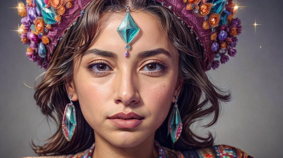 a profestional picutre of taniaraymonde , with Apple - A body with broader shoulders and a fuller midsection. , 1girl, <lora:hmong:0.7> traditional_clothes, traditional outfit, <lora:GemstoneAI:1.2> gemstoneai ,Reaching for the Stars: Standing on tiptoes, they extend their arms upward, as if reaching for an unreachable goal. Their fingers stretch, and their face reflects a mix of determination and yearning. , camera angle pov and portrait, photorealism,unreal 5 daz,perfectly drawed hands,perfectly drawed face,perfect body,extremely detailed artgerm greg rutkowski greg,((ultrasharp)),((masterpiece)),((best quality)),((ultradetailed)),((intricated details)),ultradetailed character,detailed face,intricated face details,<lyco:GoodHands-beta2:1>,extremaly detailed background,perfectly detailed face,character focus,intricated details of face,fFaceDetail <lora:add_detail:0.7> ultra realistic,32k,RAW photo,(high detailed skin:1.2),8k uhd,dslr,soft lighting,high quality,film grain, beautiful and aesthetic,extremely detailed