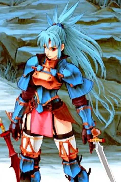 Twintail, red haired, 1girl, grey eyes, well toned, well built, muscled, toned muscles, highest quality、masterpiece、very delicate and beautiful、small details、(showing panties:1.3)、 sitting, spread legs, (white panties:1.1)、(super beautiful)、(plate armor)、(detailed lips)、Lipstick、(knight armor)、(skirt: 1.3)、(steel breastplate 、steel gauntlet: 1.2), medieval fantasy, Dungeons and dragons, RPG character,