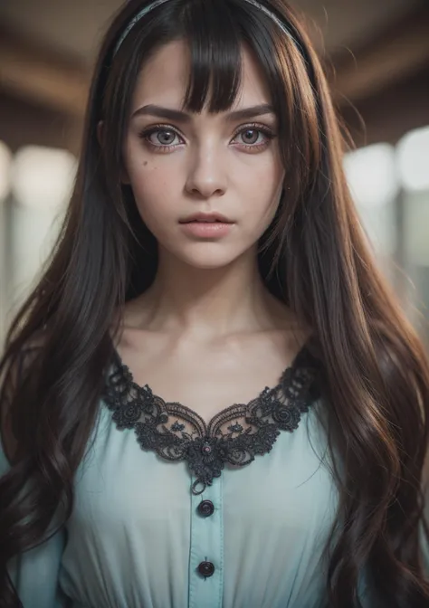 1girl kawaii intricate Harajuku fashion, pastel dyed hair, kawaii headband, 24mm, 4k textures, soft cinematic light, adobe lightroom, photolab, hdr, intricate, highly detailed, sharp focus, soothing tones, insane details, intricate details, hyperdetailed, low contrast, soft cinematic light (hidrocor lenses, contacts, iris),8K,Best quality, masterpiece, ultra high res, (photorealistic:1.4), raw photo, (Authentic skin texture:1.3), (film grain:1.3),different photo angle,beautiful detailed eyes and face,masterpiece, (Best Quality, Masterpiece:1.4), (Realism:1.2), (Realisitc:1.2), (Absurdres:1.2), (photorealistic:1.3), ( Very Big Eyes,beautiful detailed eyes, symmetric eyes),cowboy shot,dress,wings