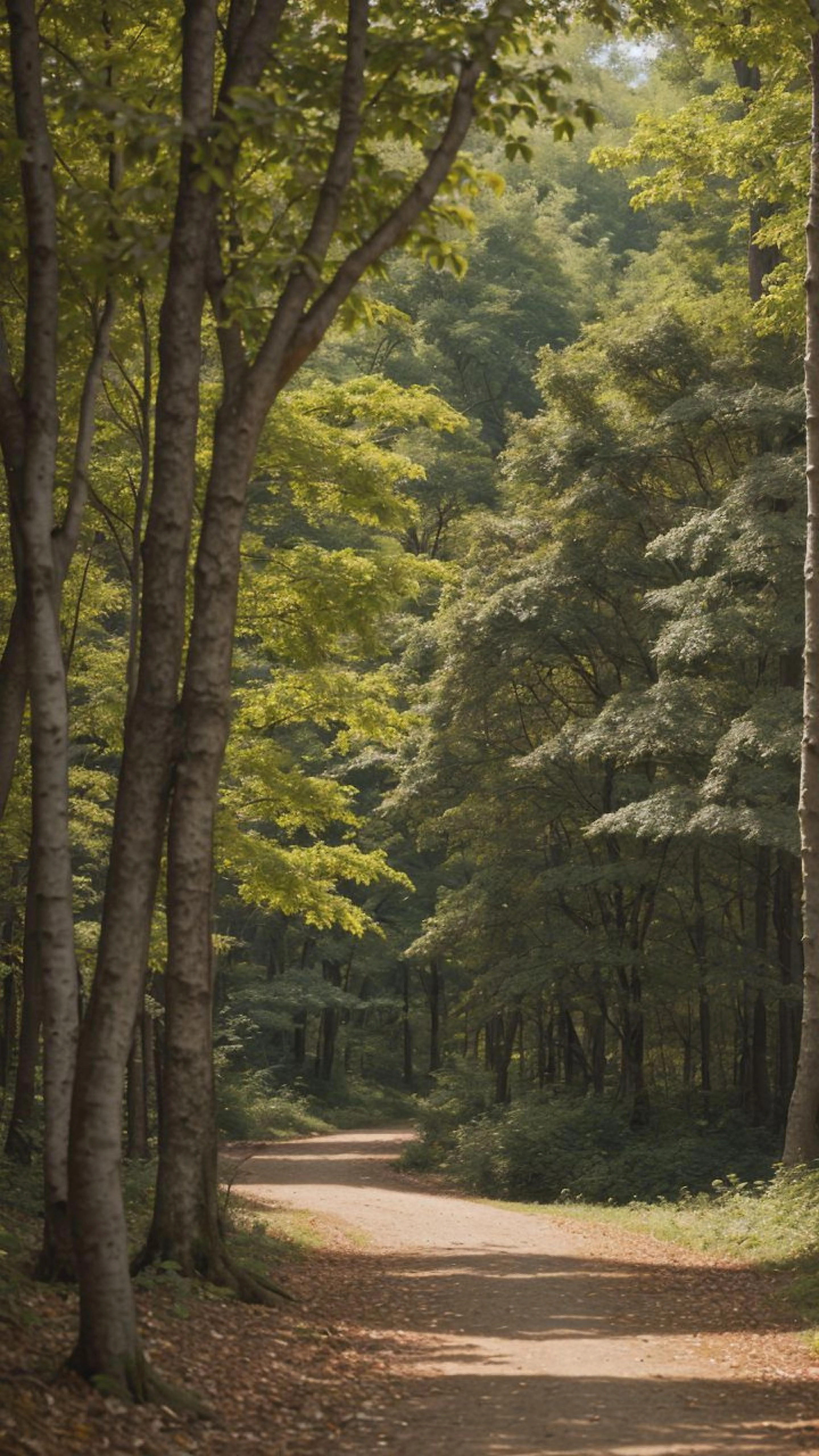 A masterfully composed landscape of an ancient forest, shot with a tilt-shift lens to highlight the kawaii woodland creatures amidst the vibrant foliage and captured in brilliant, vivid colors using HDR technology.