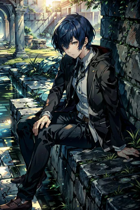 (masterpiece, best quality:1.3)
<lora:epi_noiseoffset2:1> <lora:add_detail:0.7> <lora:Persona3MakotoYuki:0.8>
Persona3MakotoYuki, 1boy, solo, ancient stone fortress, sunset, grand and historic with warm light bathing ancient walls