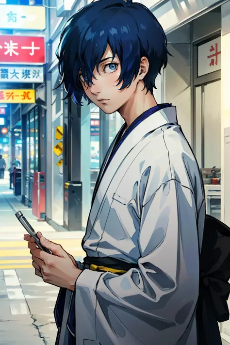 ((masterpiece, best quality))
 <lora:Persona3MakotoYuki:0.8>
Persona3MakotoYuki, solo, blue eyes, 1boy, blue hair, male focus, japanese clothes, kimono, close-up