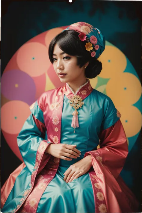 1girl, Fairy-Tale, psychedelic colors, Cosmic inflation, Tranquil, Oversaturated, Digital distortions, Seductive Creepy 76 year old short traditional [Edo Period|Thai] (Parent:1.3) , she is riding a Pigeon, she is Canoeing, dressed in a very Abominable Jellaba, The Jellaba rolled up sleeves, her hair is Celestial and styled as Long, Embarrassing, anaglyph filter, Floral motives, Depressing, Cyan and Pink hue, taiji, Romantic, complementary colors, intricate details, Side lighting, Shameless, Dark hue, opulent, Grim, Ambrotype, nightmare fuel, Bloom light, Evil, Provia, Encaustic Paint, Art Deco, specular lighting, Peaceful, Infrared, Red palette, Proud, Cold Colors, Instagram, Starlight