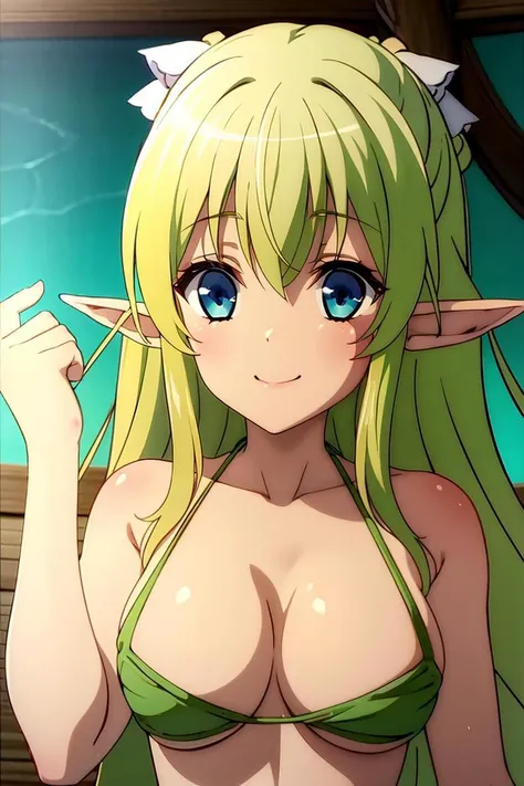 Anime background art, bottom of room, one bed, lying on a bed, beautiful anime scenes, 4K anime art wallpaper, 4k anime art wallpaper, Rosla global illumination, anime girl, 1 girl, LORA similar, best quality, detailed, alone, looking at the viewer, mouth closed, smile, long hair, definition in the eye, perfect face, perfect hair, blonde hair, blue eyes, Elf's ears, bid tits, whole body, naked, showing her vagina, perfect vagina, legs open, open vagina, open legs, see vagina, penis, penis inside vagina, penis in vagina, being penetrated, scene sex, reverse cowgirl pose, her back, showing back, showing butt.
