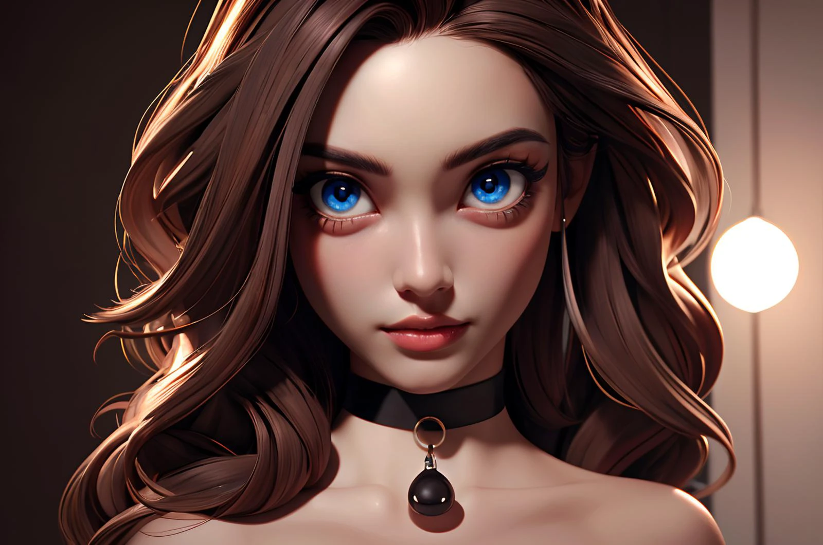 (8k, raw photo:1.3),(hyper realistic, photo realistic:1.3), (hyper supreme extreme quality beautiful women:1.3), (hyper realistic skin texture:1.3), (1girl, solo:1.0), (beautiful quality huge eyes, beautiful quality face:1.3), (dynamic pose:1.3), (erotic makeup:1.2), (fantasy mood+erotic mood:1.3), (brown long hair:1.1), (erotic:1.2), (supreme beautiful gitl mixed,:1.3), (angular face:1.2), (supreme beauty quality huge eyes:1.2), (ager:1.1), (choker+erotic:1.3), (small breasts+skiny body:1.1), depth of field, (cinematic lighting, cinematic shadow, realistic lighting, realistic shadow:1.2), smart sharpe, hard focus, highres, uhd, completed eyes, completed face, upscaled, Crisp, presence, (sense of volume:1.2),
cinematic photo Cyberpunk Environments, interiors, futuristic interior design, home, kitchen, 35mm photograph, film, bokeh, professional, 4k, highly detailed,
(nsfw:1.3)
<lora:3DMM_V7:1.0><lora:3DMM_V7:1.0>