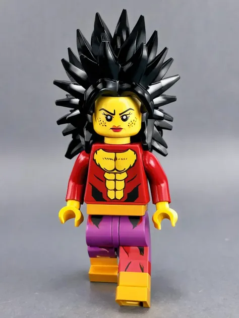 a lego minifig of Super_Saiyan_4_Caulifla woman, long black hair, body fur, navel,
<lora:char_xl.Super_Saiyan_4_Caulifla_SDXL-000006:.7> <lora:legominifig-v1.0-000003:.7>