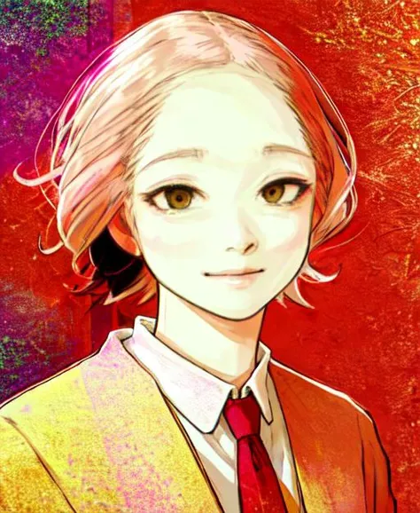 portrait, masterpiece, in the style of <lora:sui_ishida_v1-000003:0.7>, colorful, ishida sui, abstract background
