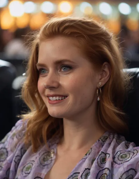 cinematic photo professional fashion close-up portrait photography of  ((ohwx woman)) at Home cinema during Dusk, Nikon Z9   <lora:amyadams_dh128_v1_sdxl:1.1> . 35mm photograph, film, bokeh, professional, 4k, highly detailed