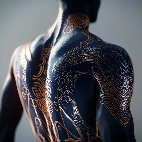 score_9,score_8_up,,score_7_up,fantasy,shadow detail,natural light,source_anime,
artdeco_v4,3d,back,,tattoo,black and gold
,art deco,
<lora:art_deco_v4_pony:0.8>,