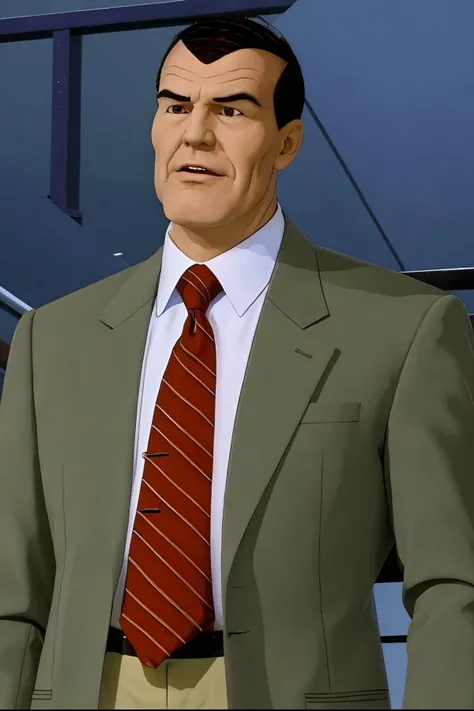 norman osborn, formal suit, necktie <lora:Norman Osborn_v1:1>