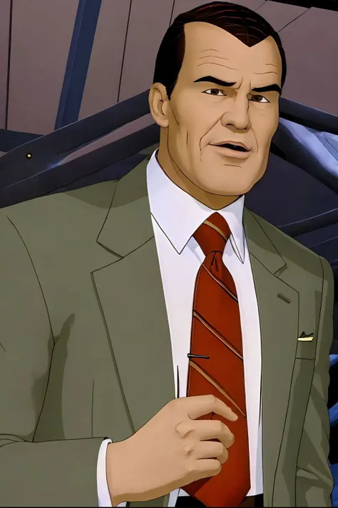 norman osborn, formal suit, necktie <lora:Norman Osborn_v1:1>