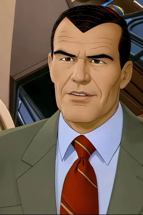 norman osborn, formal suit, necktie <lora:Norman Osborn_v1:1>