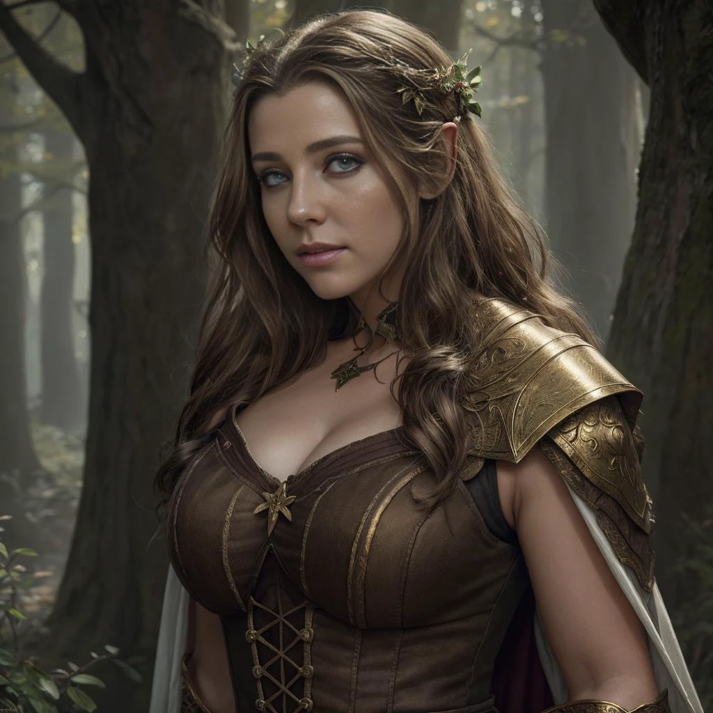 Masterwork Painting, Magnum Opus,
<lora:EricaCampbell-Shurik_RealPersonTraining_4LV2:1> ericacampbell,
<lora:elf_4LYCO-32NAI:0.75> elf, druid, ,
highres, 8k, uhd, High Dynamic Range, tonemapping, crisp details, intricate details, fine details