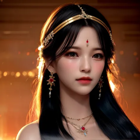 best quality, masterpiece, highres, 1girl,china dress,hair ornament,necklace, jewelry,Beautiful face,upon_body, tyndall effect,photorealistic, dark studio, rim lighting, two tone lighting,(high detailed skin:1.2), 8k uhd, dslr, soft lighting, high quality, volumetric lighting, candid, Photograph, high resolution, 4k, 8k, Bokeh
<lora:fromis9Jiheon_fromis9JiheonV2:1>