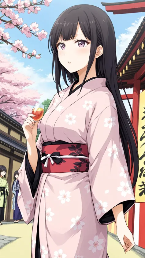 masterpiece, best quality,
<lora:kindred_spirits_sdxl-000005:0.8> kd_vnstyle
kd_vnstyle
1girl,solo,
japanese dress, kimono, beautiful flower yukata,  detailed clothes, asian girl, long hair, black hair, straight hair, outdoor, summer festival, sakura trees,