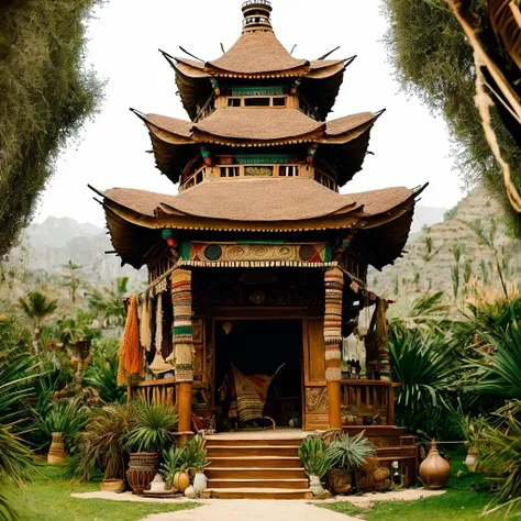 kcboho07 style photo of a Pagoda