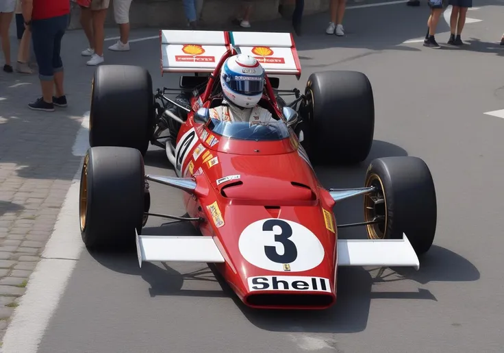photo of a f312b, ultra detailed livery, 8k uhd, high quality, (parked on the pavement of an italian historic square:1.3), early hours of the morning of a summer day, 4k, glimpses of sunlight, vibrant color, 70s shot <lora:f312b_SDXL-LoRA-v02-000010:0.7> <lora:offset_0.2:0.2>