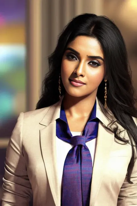 a women indianasin <lora:asin_model:0.85>, wearing a tie, school, indoors, (soothing tones:1.25), (hdr:1.25), (artstation:1.2), dramatic, (intricate details:1.14), (hyperrealistic 3d render:1.16), (filmic:0.55), (rutkowski:1.1), (faded:1.3)