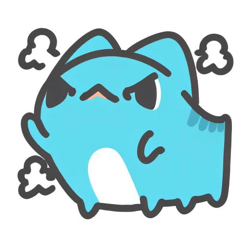 Capoo, scowl ,simple background, <lora:Capoo:1.0>