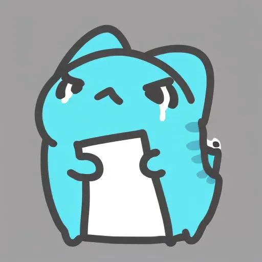 Capoo, frustrated ,simple background,  <lora:Capoo:1.0>