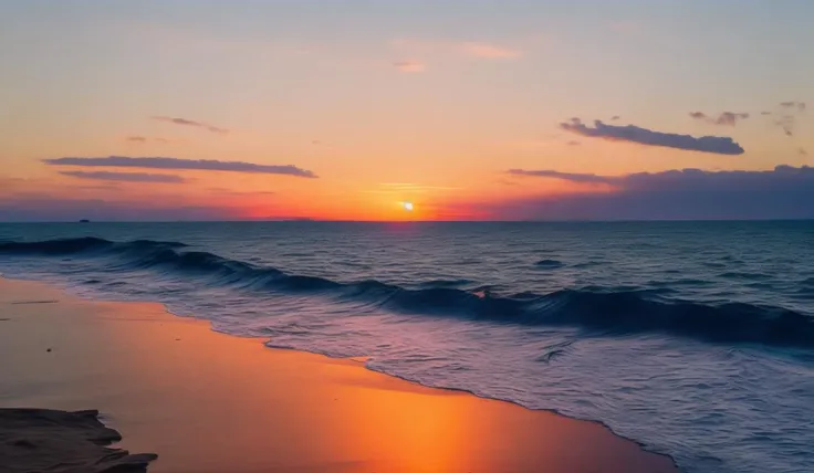 <lyco:sand and sea:1.0>  srdg   sea and sunset