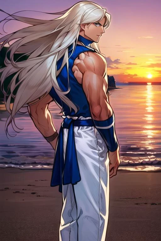 (( sunset at beach:1.3)), backlighting, sparkles, sunrays, perfect picture, highly detailed, high contrast , digital colors, bright colors,