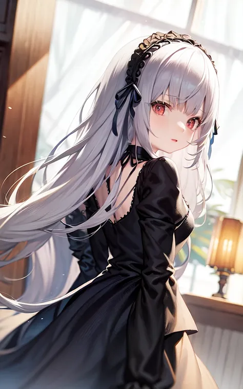 Suigintou,in the back,lok back