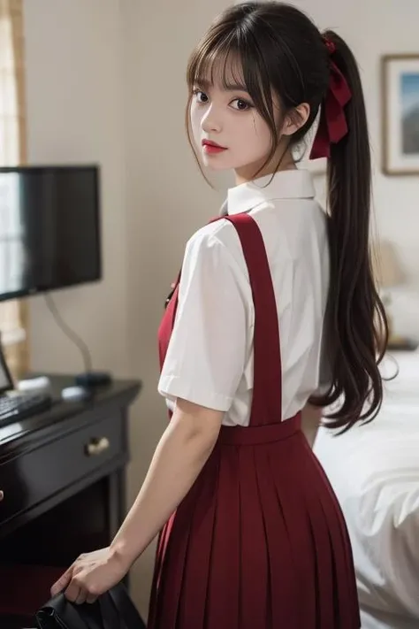 (masterpiece, best quality, SFW:1.2), oil painting, ornate, vivid color, global illumination
BREAK
1girl, indifferent, looking up,(cute, petite:1.2), flat_chest, (dark blue hair, mullet, spiked hair:1.2), (darkmagenta eyes:1.2)
BREAK
(dress flower striped shirt, silver trim, dark orange_colored bubble skirt, , tube socks)
BREAK
from behind,upper body, seiza,victory pose
BREAK
indoors, bathroom