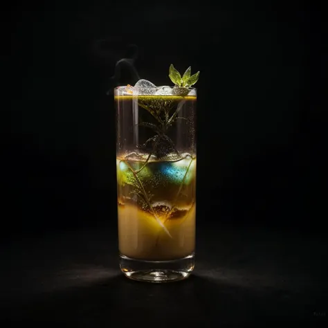 RAW Photo, DSLR BREAK
(Alien Infusion Beverage, out-of-this-world drink, alien elixir, extracts, rare extraterrestrial plants, infused ionized energy, distant nebula, served in a glowing glass vessel:1.2) BREAK
cinematic lighting, professional colorgraded, <lora:foodphoto:0.5>