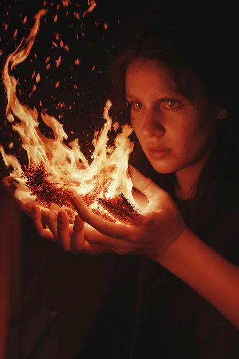 score_9, score_8_up, score_7_up, 1woman, realistic cinematic image, stunning female, holding fire, fire in hands, (burning hands), inferno background, flaming hair, flames, fiery eyes, flaming eyes, fiery clothing, burning clothes, flame power, glowing red eyes,
Photography, stvmccrr style, stvmccrr