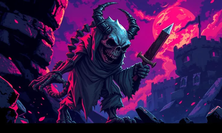 digital painting, concept art, gelatinous skullslinger<lora:EnvyMonsterXL01:1>