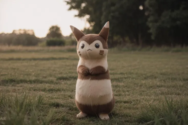(raw photo), furret\(creature\), solo, 1other, solo focus, animal, natural fur coat, (oily fur), pokemon,
grass, on grass, tree, sky, sunlight, cloud, standing,
(looking at viewer:1.2),, (masterpiece),(best quality),extreamly delicate and beautiful, <lora:furretV1:0.6>, <lora:epiCRealismHelper:1> <lora:epiNoiseoffset_v2Pynoise:1>