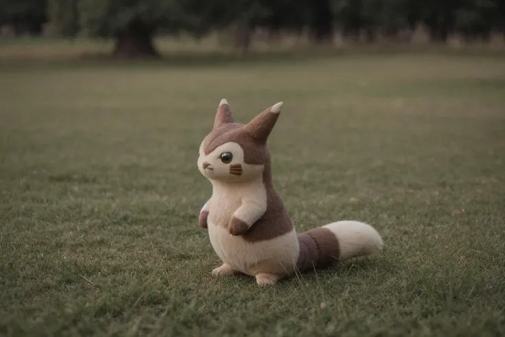 (raw photo), furret\(creature\), solo, 1other, solo focus, animal, natural fur coat, (oily fur), pokemon,
grass, on grass, tree, sky, sunlight, cloud, standing,
(looking at viewer:1.2),, (masterpiece),(best quality),extreamly delicate and beautiful, <lora:furretV1:0.6>, <lora:epiCRealismHelper:1> <lora:epiNoiseoffset_v2Pynoise:1>