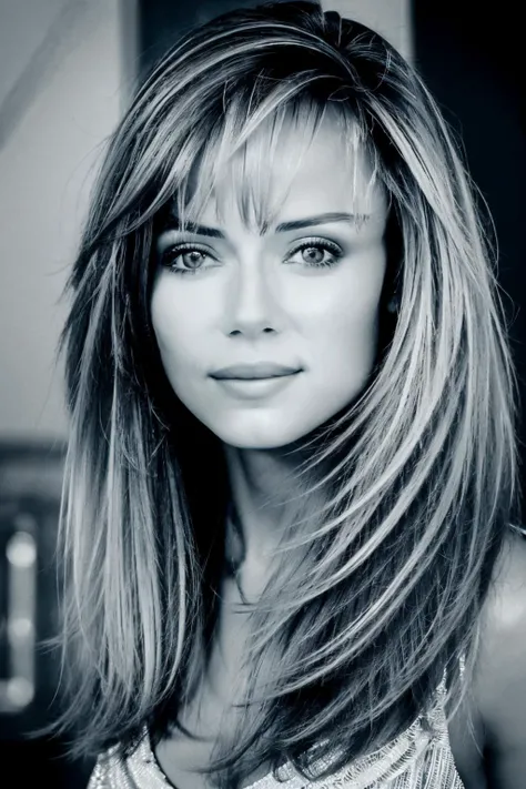 <lora:Vanessa_Angel:0.85>a fine art painting of a beautiful woman, biomechanical, mshn robot, hyper realistic, steel, intricate design, insanely detailed, fine details, Extremely sharp lines, cinematic lighting, Photo realistic, a detailed masterpiece <lora:mshn:0.7>