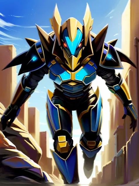 (CGI_Animation, (sharp focus:1.2), (color saturation:1.2), kemono (detailed_soft_skin:1.1), detailed background, (detailed:1.5), (intricate, high detail, film photography, soft focus, RAW candid cinema, (photorealism:1.1), realistic, analog style, subsurface scattering, masterpiece, best quality, ultra realistic, 8k, HDR)),
(perfect proportions:1.5), (kemono:1.5), (bara:1.5), (male:1.5), muscular, extremely very tall, (extremely long body:1.5), (toughguy:1.5), (veiny muscles:0.85), (perfect face), (handsome face!), (large red eyes1.5), (direct gaze:1.5), highly detailed eyes, alluring gaze, smug condescending smile, powerful strong mighty, (black locust:1.5), sinister looking face, (carapace:1.5), (invulnerable exoskeleton:1.5), (techno organic:1.5), (bio-boosted armor:1.5), villain, supervillain, evil, supervillain suit, power suit, monster, latex, leather, armor, spiky knuckles, spiky shoulders, super strength, flawless body, hyper healing factor, super strength, total body, Phagogenesis, Psychological Mastery, Digestive Assimilation, Assimilative Evolution, Techno-Alpha, alpha insect, cinematic blue and red and pink and gold colors,
(art by Chunie, jiandou, yupa, kiyosan, darkgem, Izrez, twinkle-sez, Adios, OrcFun, Akira Toriyama, Kentaro Miura, Katsuhiro Otomo, Watanabe Kenji, Yoshiki Takaya, Go Nagai, Tetsuo Hara, Riku Sanjo, Koichi Ohata, Masamune Shirow, giger, midjourney),
<lora:LuxTech:0.0.85> guyverbba <lora:Biomechanicals_v2_lora1500:0.85> hnsrdlf style, <lora:ChromeTech-21:0.85> chrometech , metallic , chrome , scifi, <lora:Guyver_v15:0.85> g01, g00, g02f, g03, aptomf, no_huamans,
