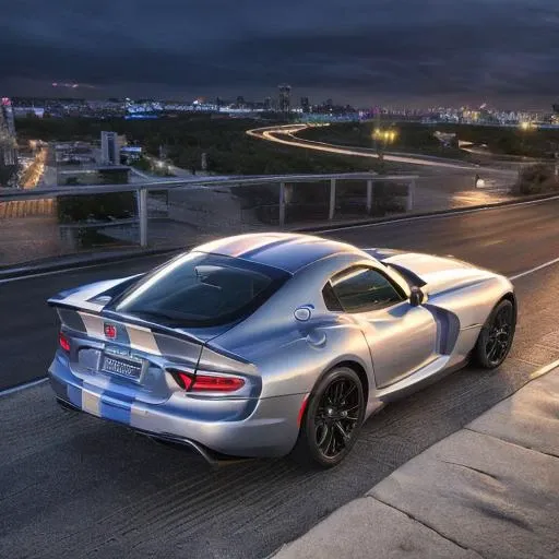dark night, (((night city))), night lights, (masterpiece, best quality:1.2), ultra-detailed, headlights on, ((Dvipernologo)),moving fast, car in center of photo, presentation, exhibition, <lora:Dviper_V2:0.9>, moving fast, road, fast and furious, blockbuster poster, polished body with mirror of environmental , realistic photo, 4k, ((city streets)) , New York background , ((night)) , vehicle focus, city, neon lights, skyscraper, wide camera angle, racing , car with smoke coming out of it driving , city made out of glass, realism, 8 k, exploration, cinematic, t volumetric light, ((((cinematic look)))), soothing tones, insane details, intricate details, hyperdetailed, low contrast, soft cinematic light, dim colors, exposure blend, hdr, faded, slate gray atmosphere, (hi contrast), Panavision, lens flare,