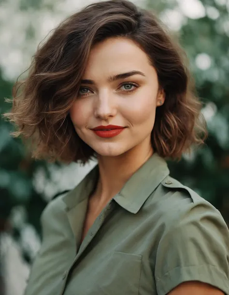 cinematic photo an exquisite portrait photograph, 85mm medium format photo of (((ohwx woman))) with a classic haircut <lora:kerr_lora_sdxl_v1-000008:1> . 35mm photograph, film, bokeh, professional, 4k, highly detailed