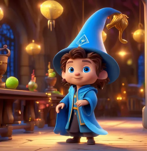 (best quality, masterpiece:1.6), 3d cartoon, cute cartoon,disney cartoon, best quality, masterpiece, of a male, dressed as a Wizard, with brown hair, with a male fantasy hairstyle, wearing a fantasy mask, masquerade ball, <lora:fantasymask:.6>, close-up, posing, In a magical academy where young wizards and witches learn their craft,, realistic, concept art, cinematic, volumetric lighting, highly detailed, 8k
, beautiful eyes, blue eyes, light in eyes